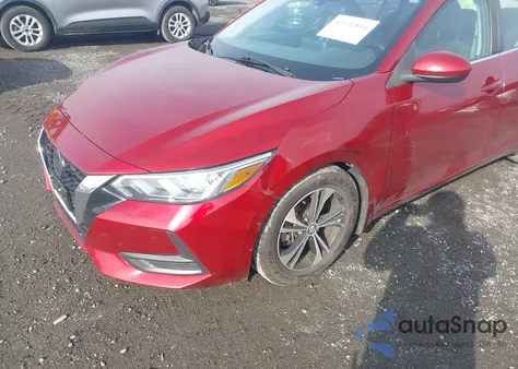 2021 Nissan Sentra Sv Xtronic Cvt z USA, uszkodzony, nr VIN 3N1AB8CV8MY263100